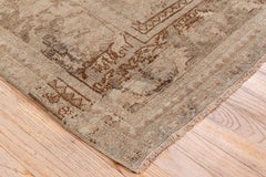 1940s Anatolian Style Turkish Oushak Rug with Earth Tones