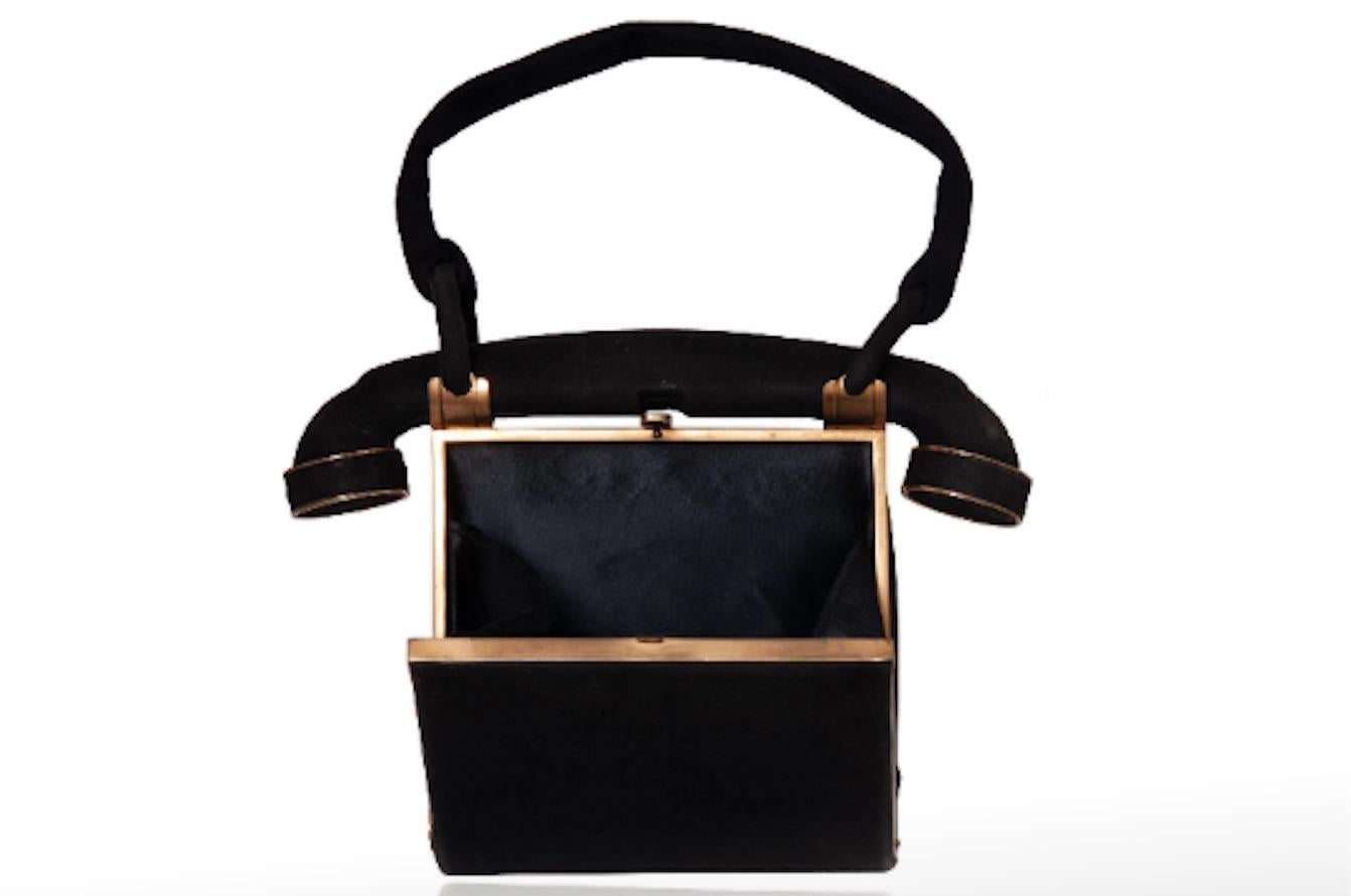 1940s Anne-Marie de Francia Bolsa de teléfono de ante de novedad en Bueno Estado en London, GB