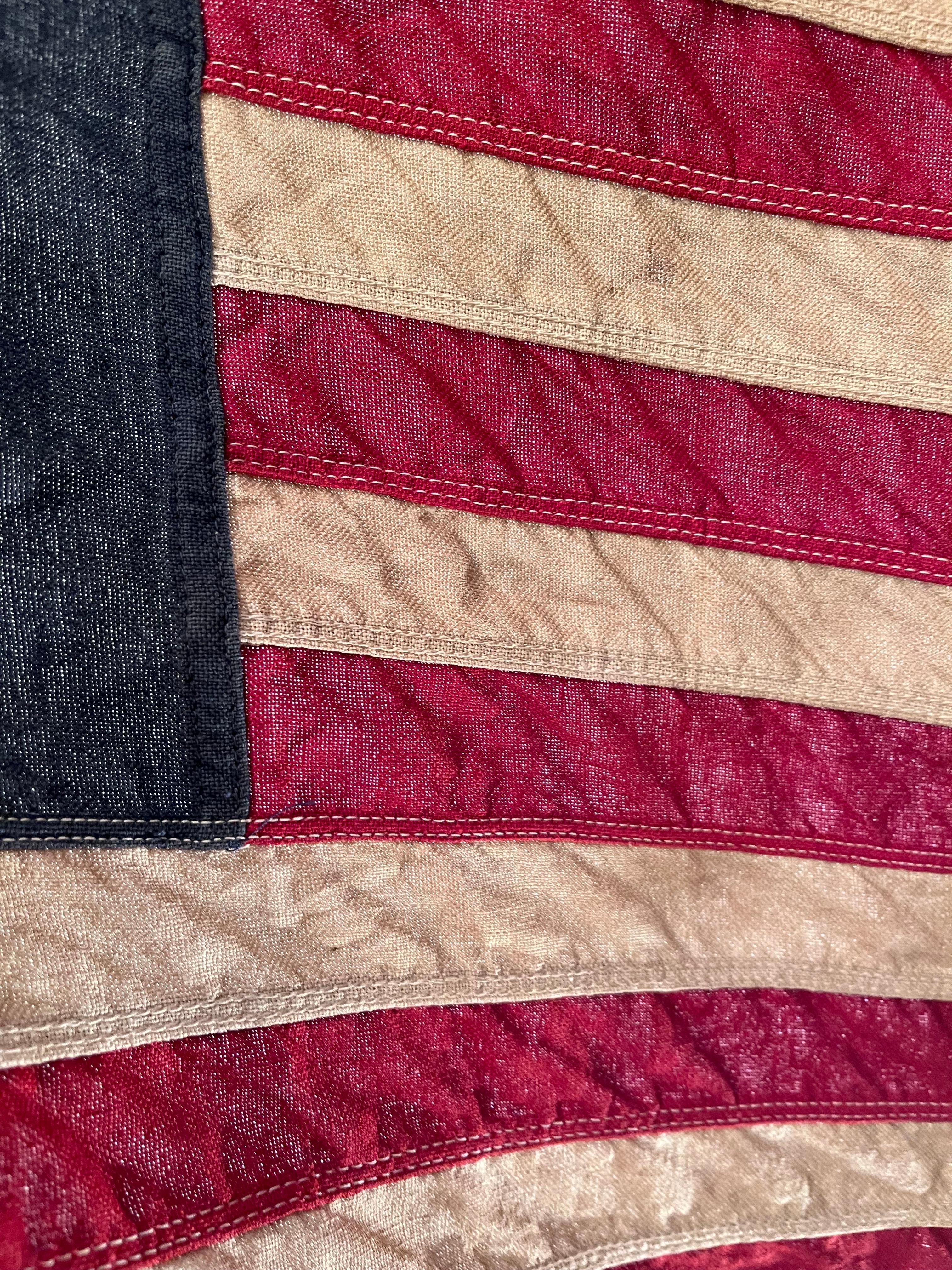 1940s Annin Flagpole on Iron Stand with Eagle Finial Nautical Yacht Flag Anchor For Sale 10