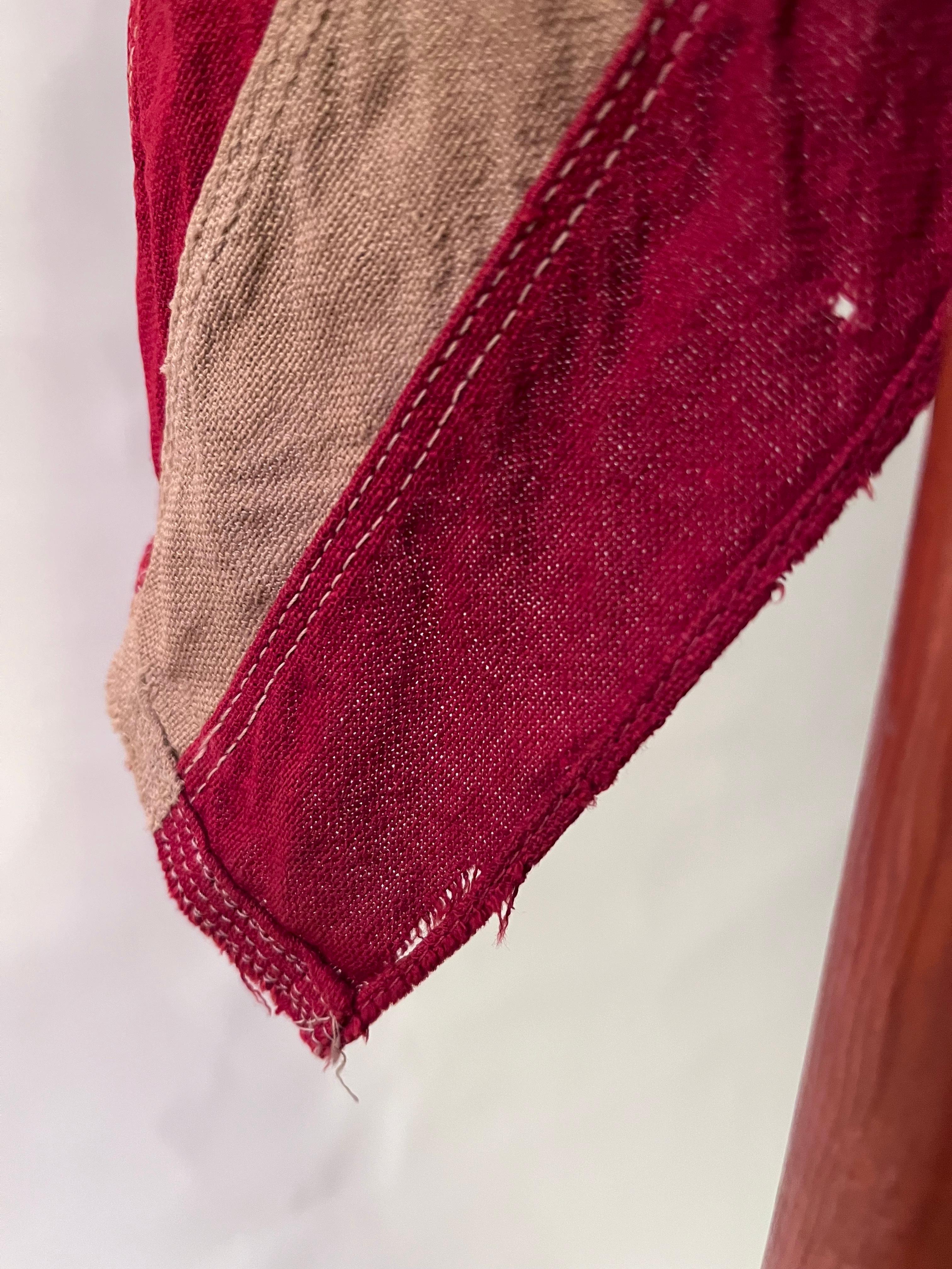 American 1940s Annin Flagpole on Iron Stand with Eagle Finial Nautical Yacht Flag Anchor For Sale