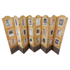 1950's Antique Room Divider Screen Department Store Display