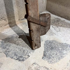 1940s Antique Wood Clamps Rustic Carpentry Tool