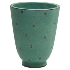 1940s, 'Argenta' Vase by Wilhelm Kåge for Gustavsberg