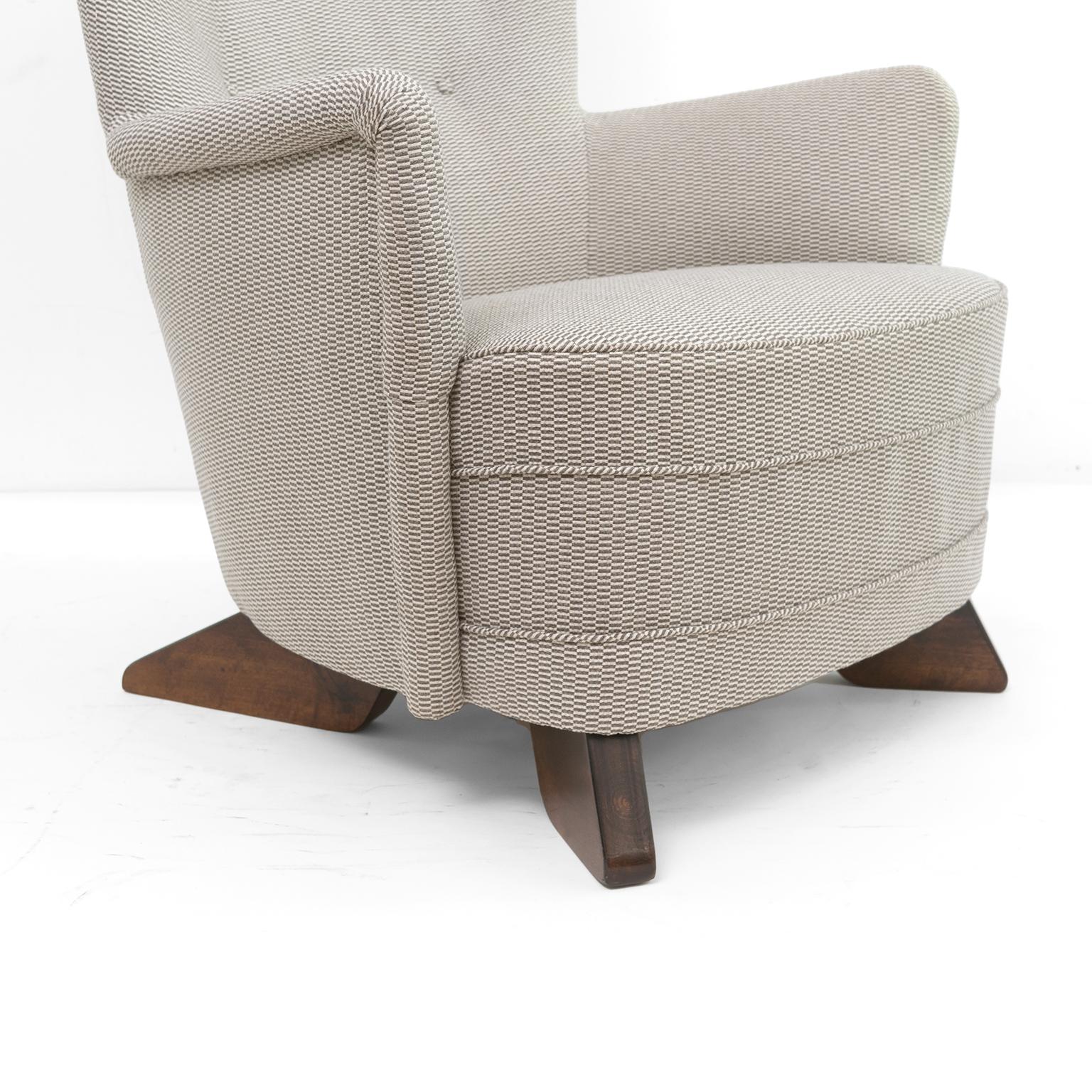 1940S ARMCHAIR by CARL GUSTAF HIORT AF ORNÄS FOR HIORT TUOTE PUUNVEISTO, FINLAND For Sale 3