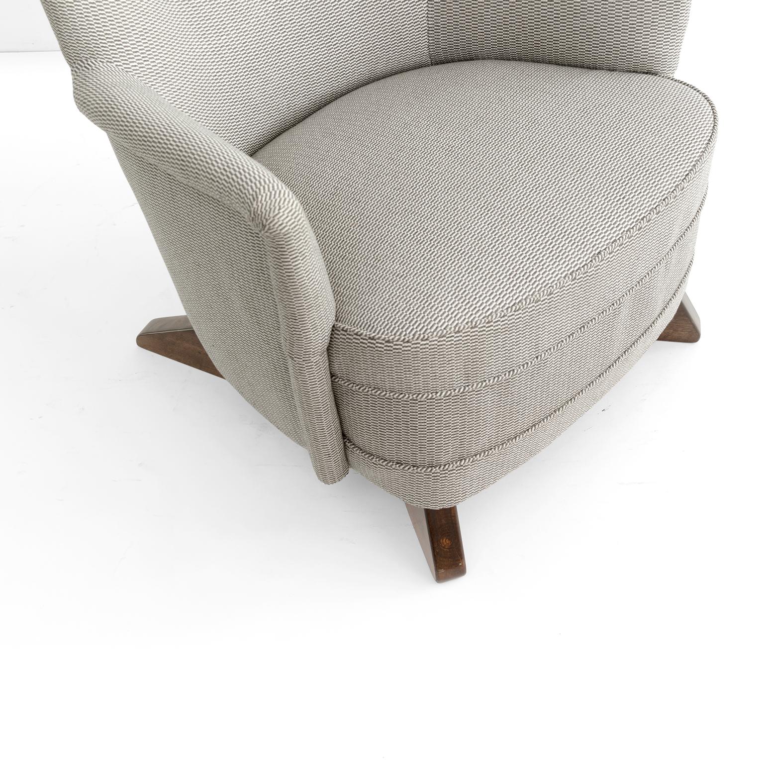 1940S ARMCHAIR by CARL GUSTAF HIORT AF ORNÄS FOR HIORT TUOTE PUUNVEISTO, FINLAND For Sale 1