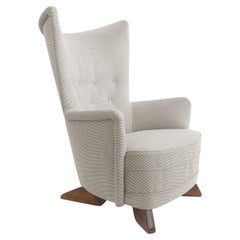 1940S ARMCHAIR by CARL GUSTAF HIORT AF ORNÄS FOR HIORT TUOTE PUUNVEISTO, FINLAND