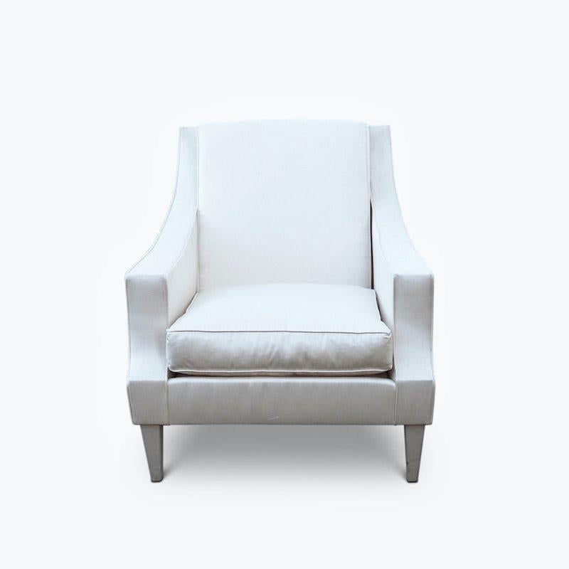 Sillones de los años 40 Atribuidos a Jacques Quinet Tela en venta