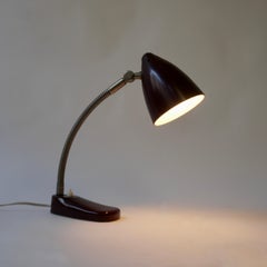 1940's Art Deco Adjustable Desk lamp or Reading Lamp