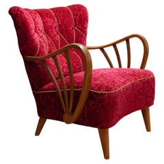 1940er Jahre, Art Deco Sessel von Sternells, Schweden
