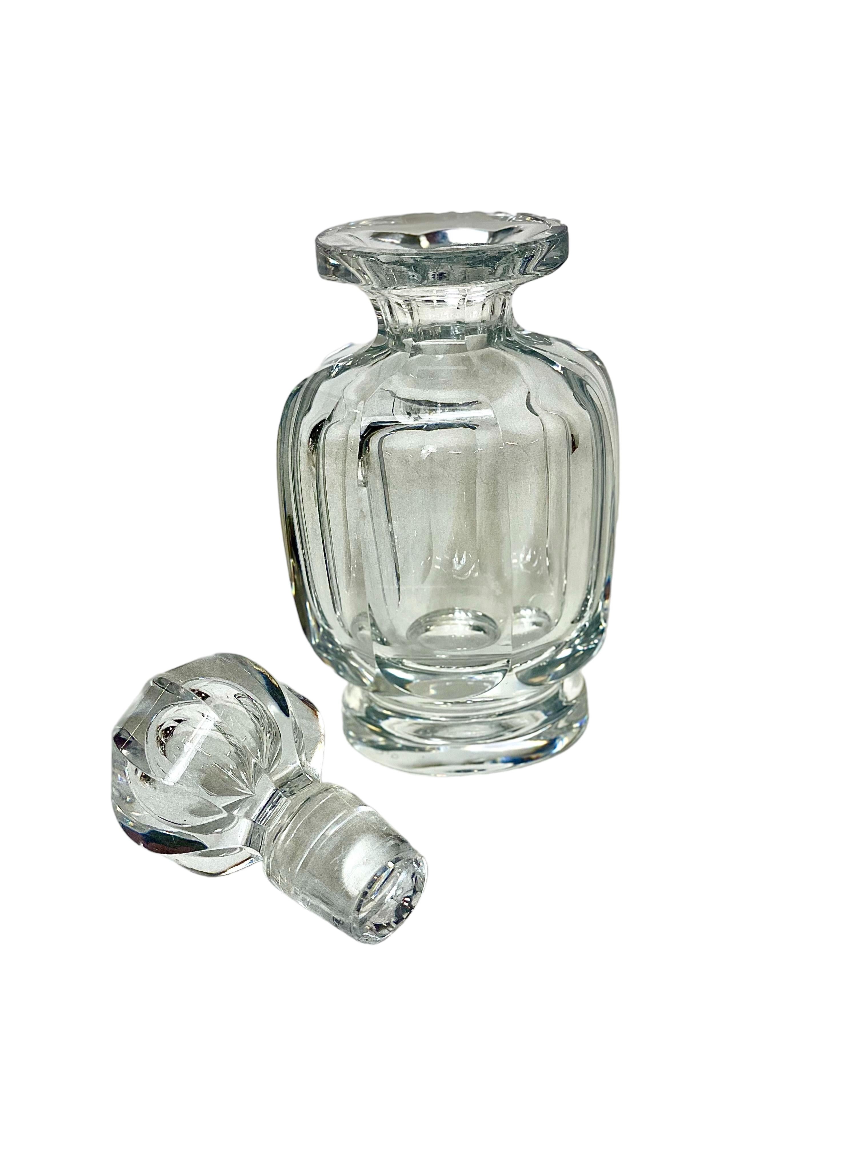 French Baccarat Crystal Parfume Flacon  For Sale