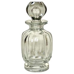 Bouteille à bouchon Baccarat Art Déco des années 1940