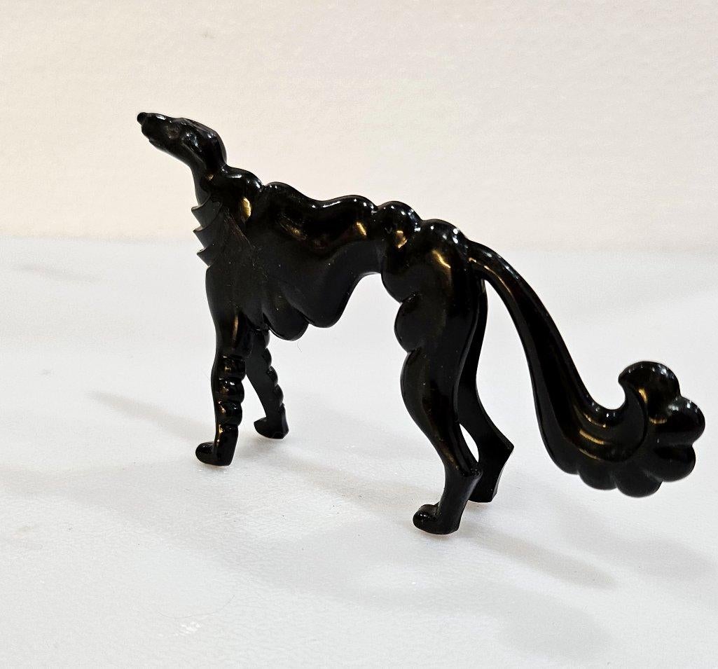 Autre Figurine de loup russe Borzoi des années 1940 Art Nouveau, Don Manning, marqué USA en vente