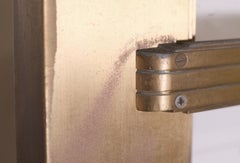 1940s Art Deco Bronze & Glass Commerical Entry Doors w/ Original Pull/Push Bars