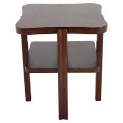 1940s Art Deco Coffee Table, Czechoslovakia