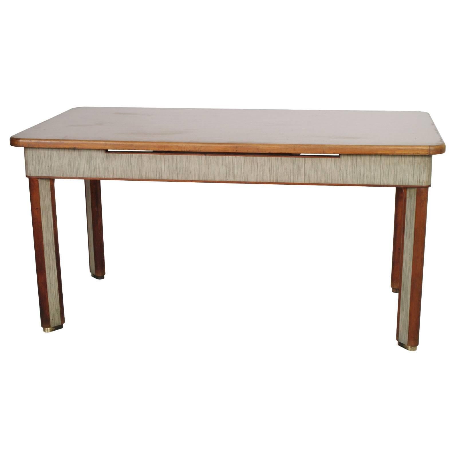 dining table with drawer