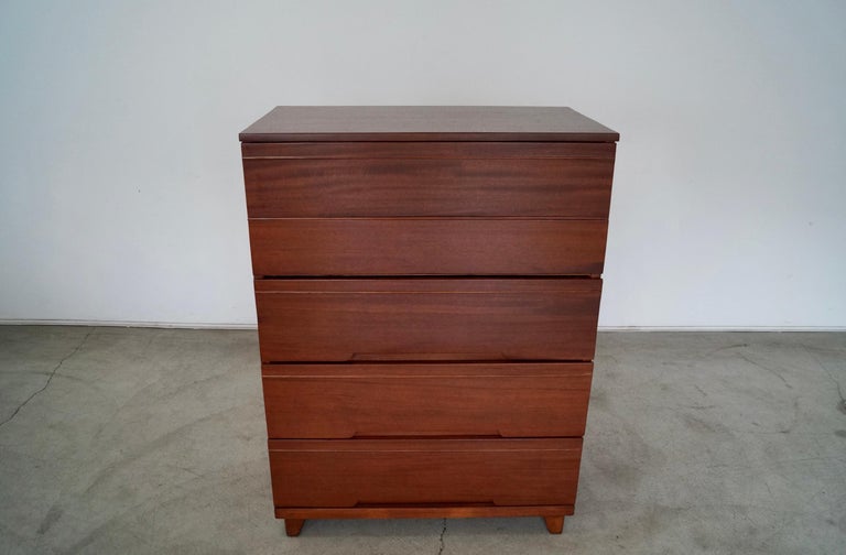 1940's Art Deco Highboy Dresser at 1stDibs | 1940 dresser, art deco dresser