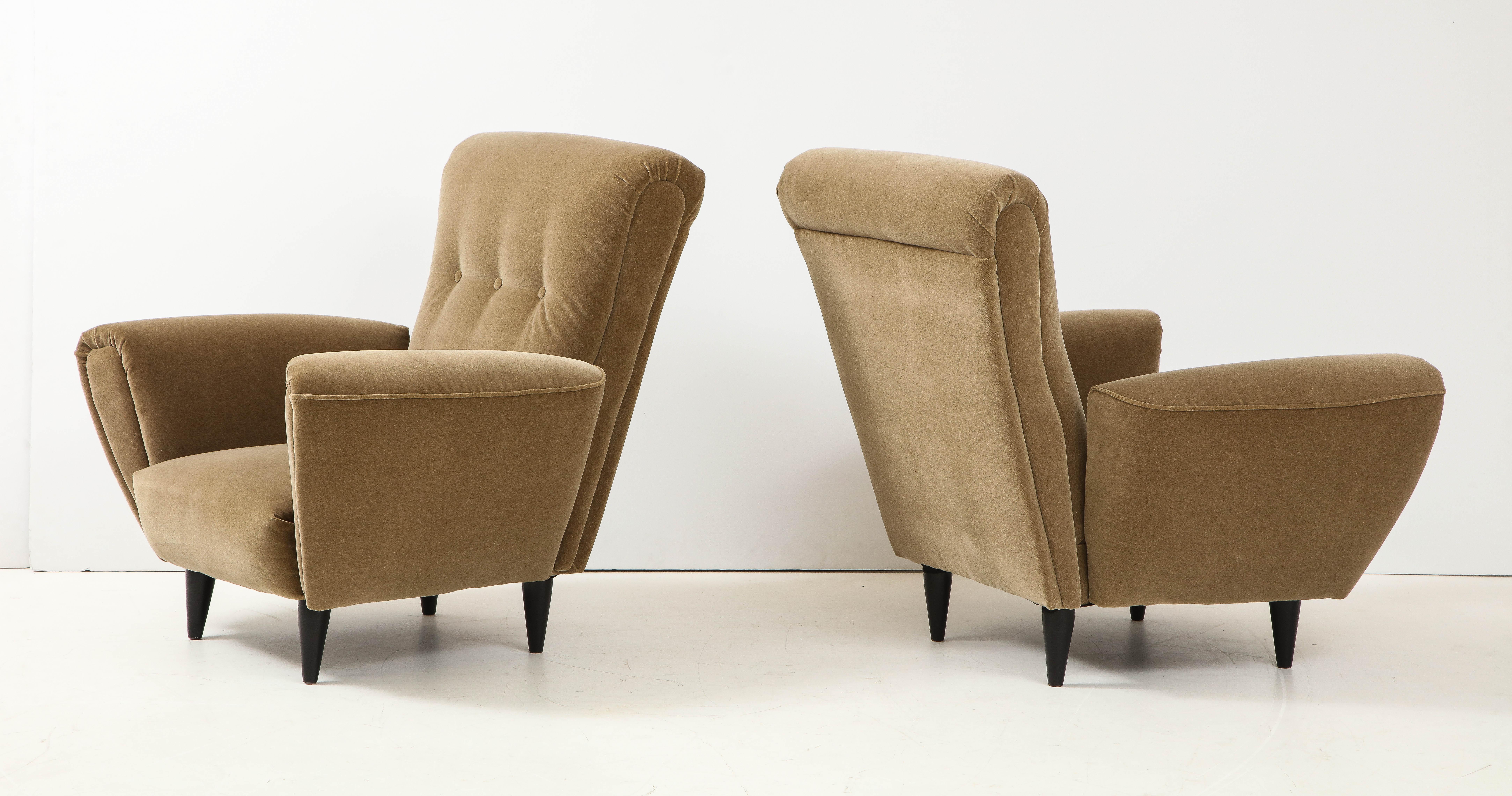 1940's Art Deco Italian Chairs 1