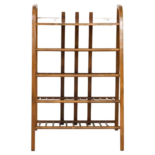 Retro Rack Furniture Vintage Magazine Rack For Sale at 1stDibs