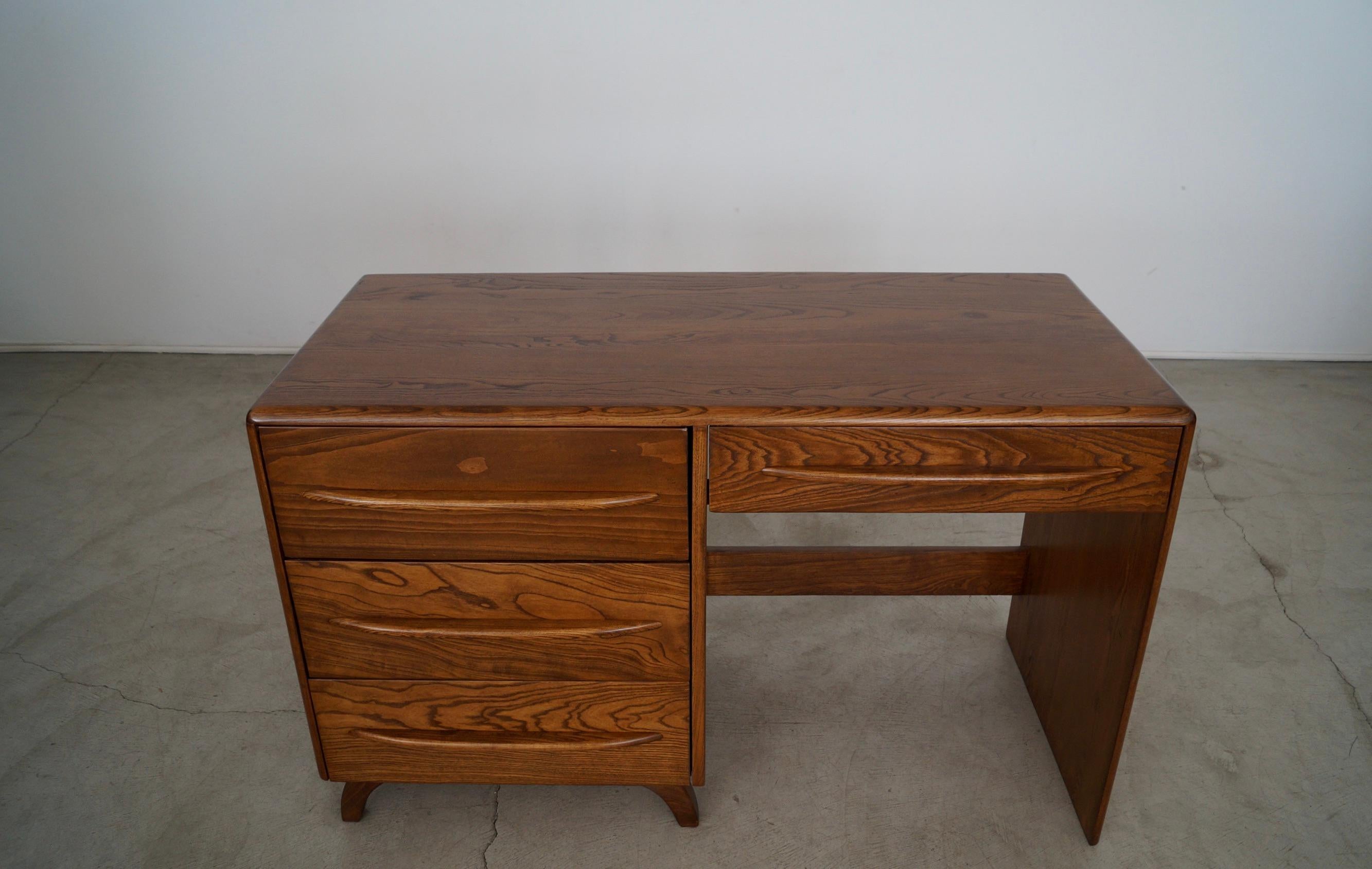 American 1940's Art Deco Mid-Century Modern Pierce and Sons Desk