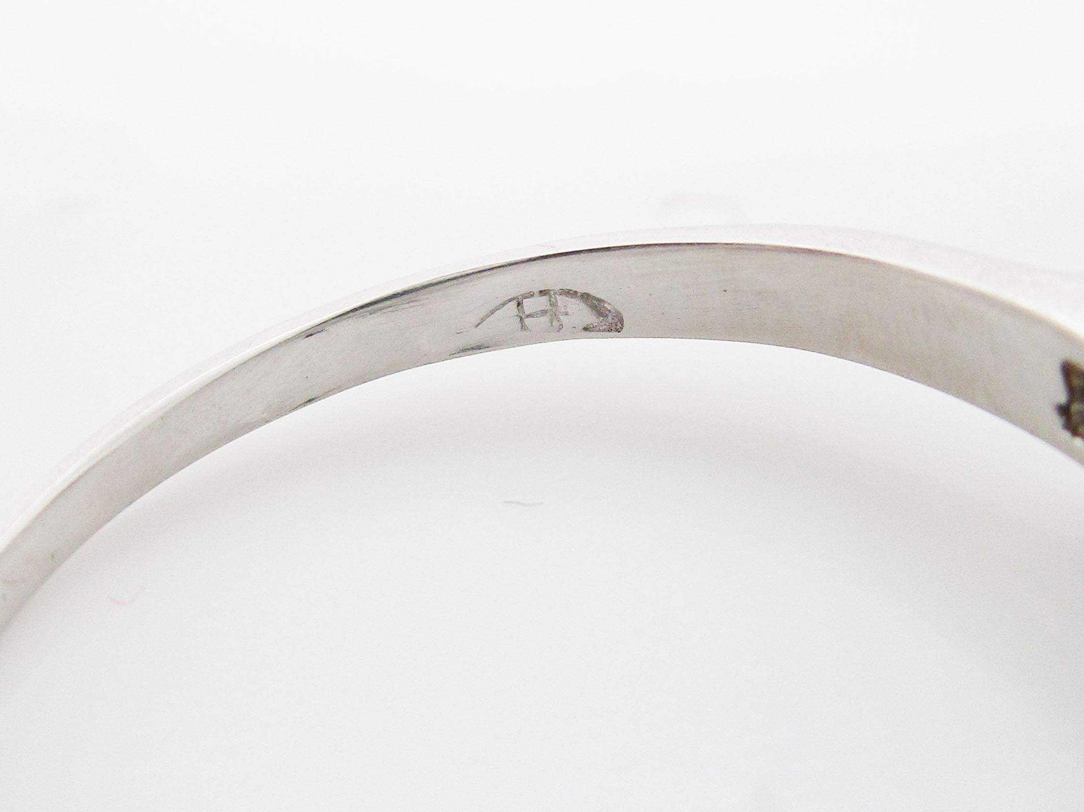 1940s Art Deco Platinum 1+ Carat Euro Cut Diamond Engagement Ring For Sale 7
