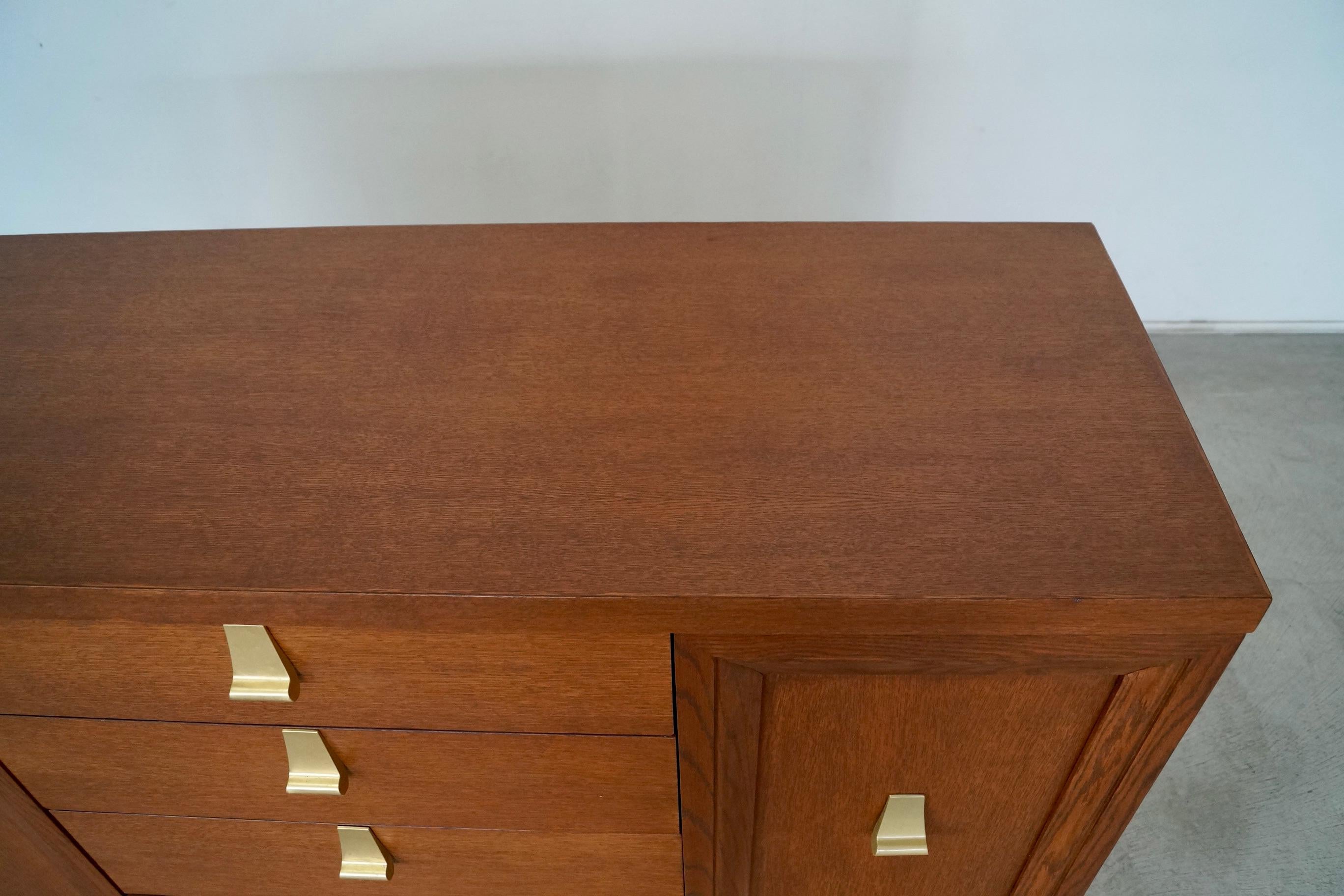 1940's Art Deco Refinished Sideboard 8