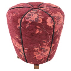 1940er Jahre Art Deco Restauriertes Tabouret , Tschechoslowakei