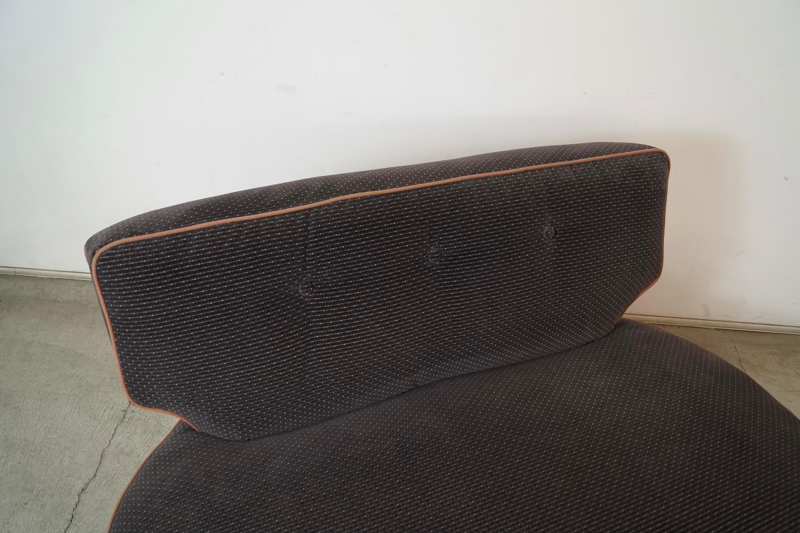 Sofá Settee Art Decó de 1940 en venta 9