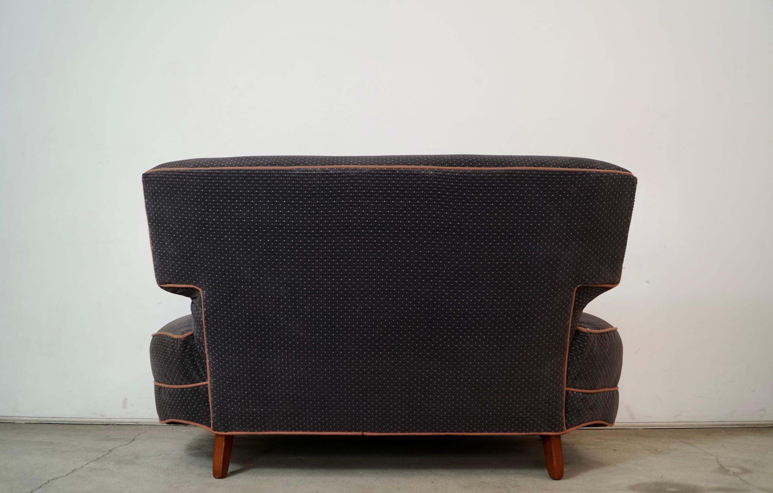 Sofá Settee Art Decó de 1940 en venta 2