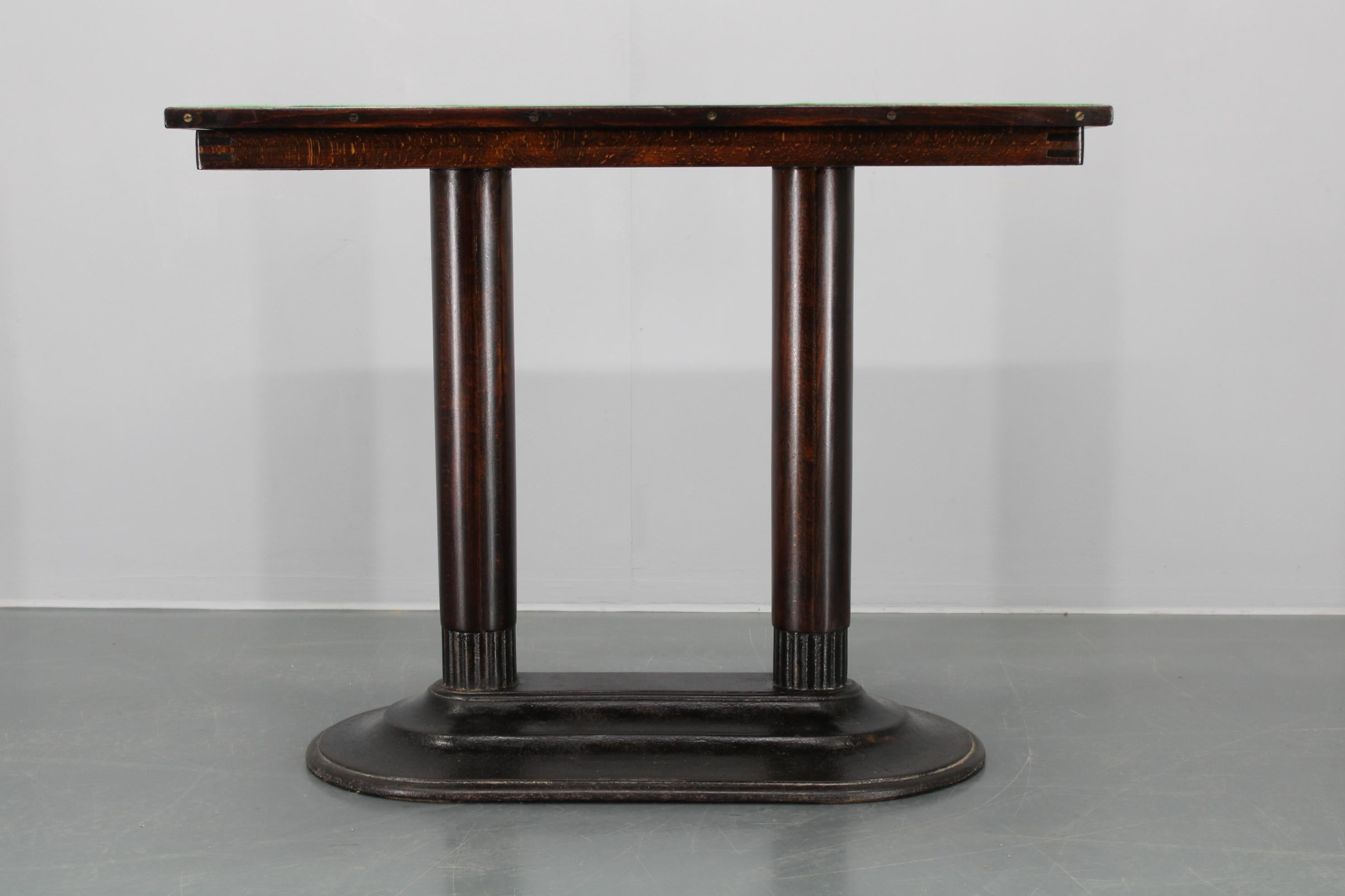1940s Art Deco Side Table, Czechoslovakia In Good Condition For Sale In Praha, CZ