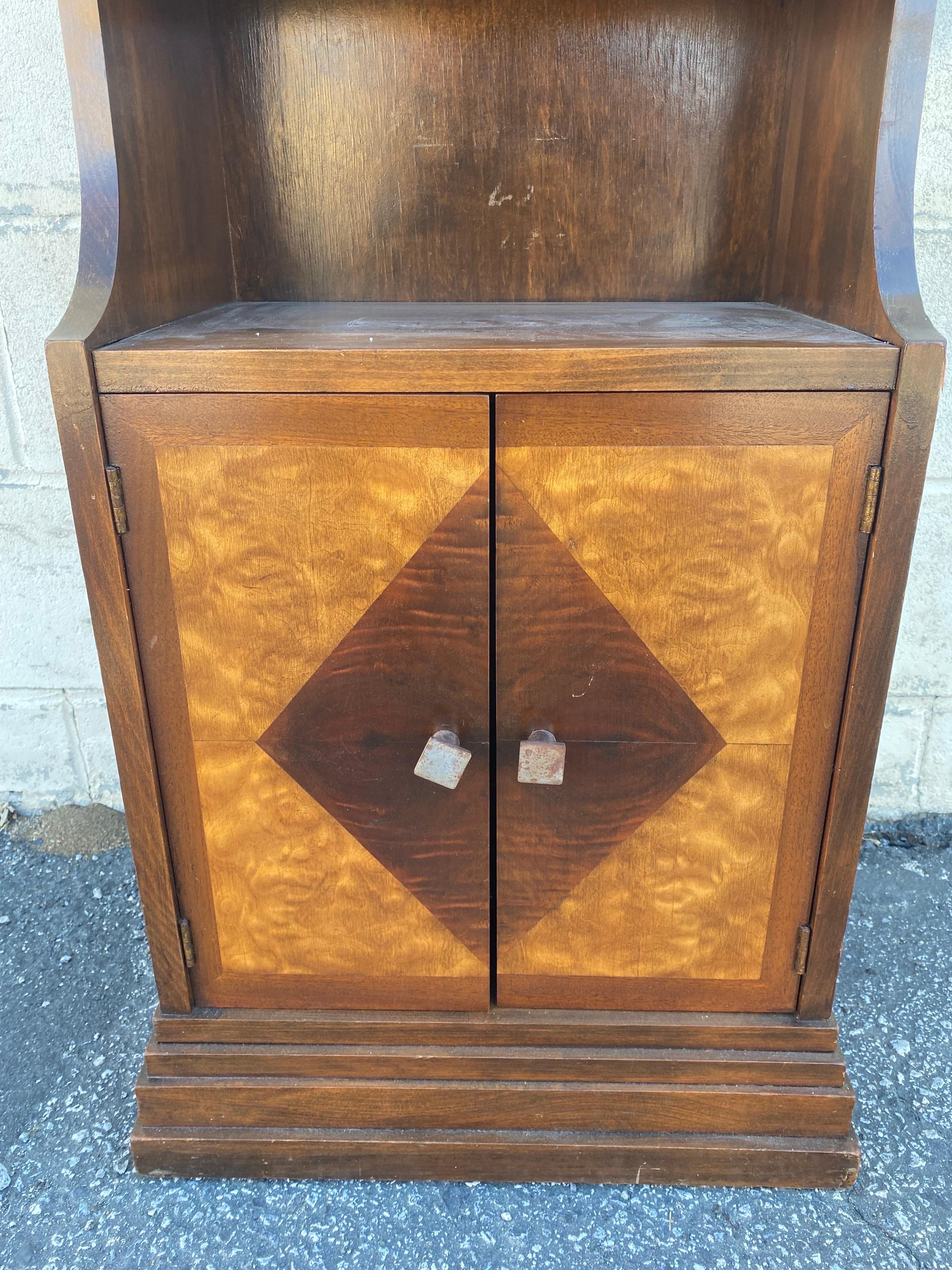 1940's Art Deco Style Storage Cabinet For Sale at 1stDibs