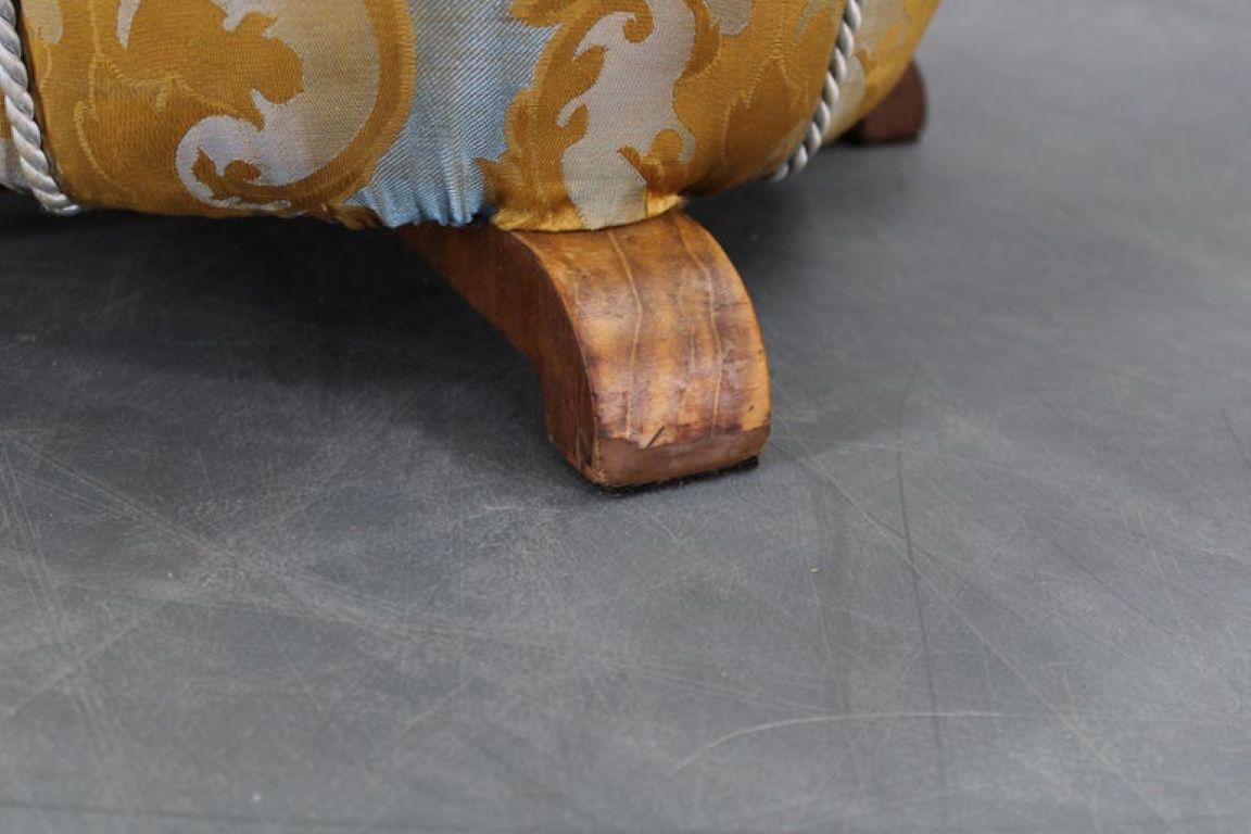1940er Art Deco Tabouret, Tschechoslowakei (Art déco) im Angebot