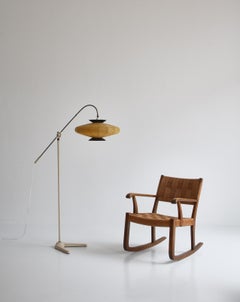 1940s Art Deco Water Pump Floor Lamp by Fog & Mørup, Copenhagen