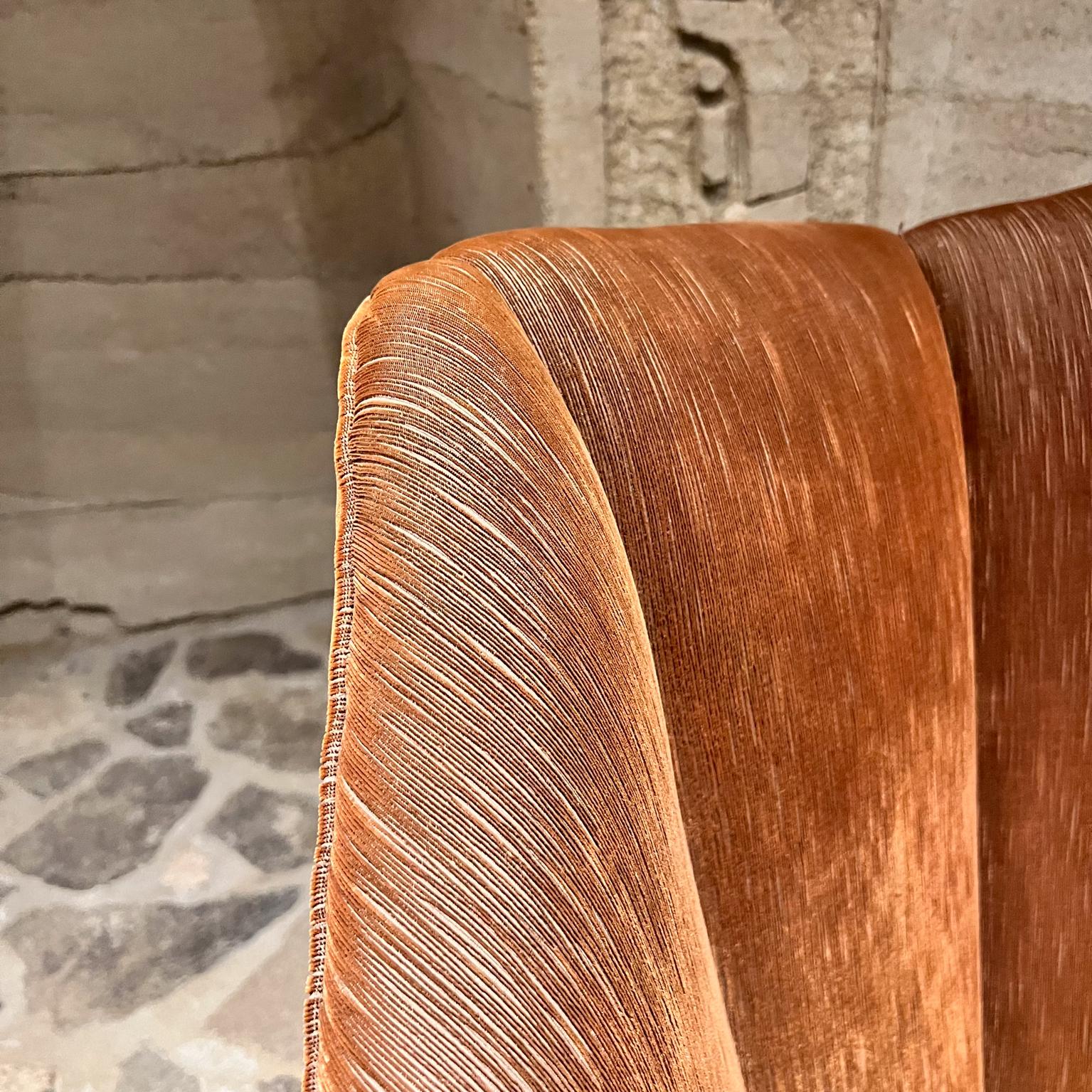 1940s Arturo Pani Sophisticated Wingback Lounge Chair Mexico City 6