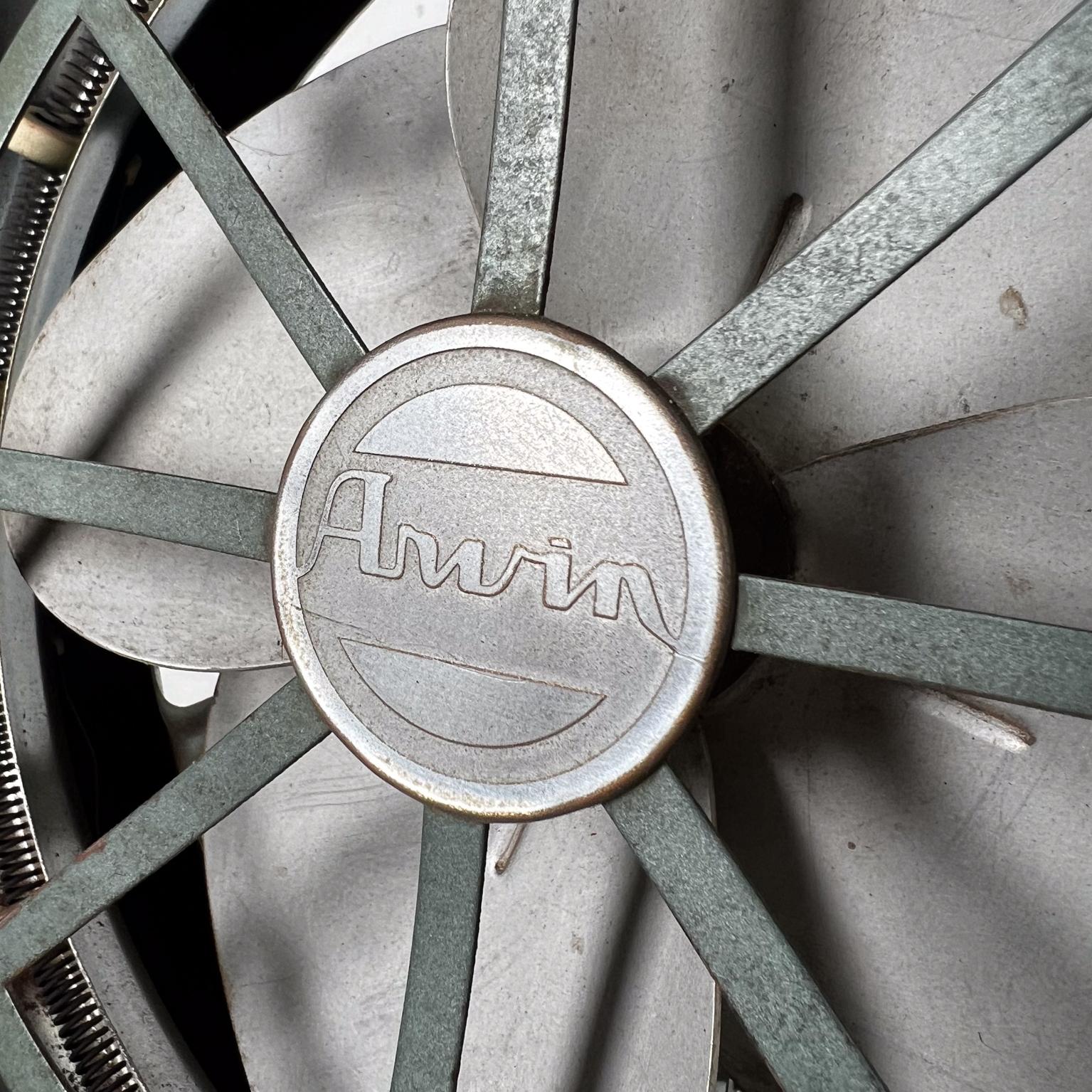American 1940s Arvin Art Deco Industrial Electric Heater Fan USA