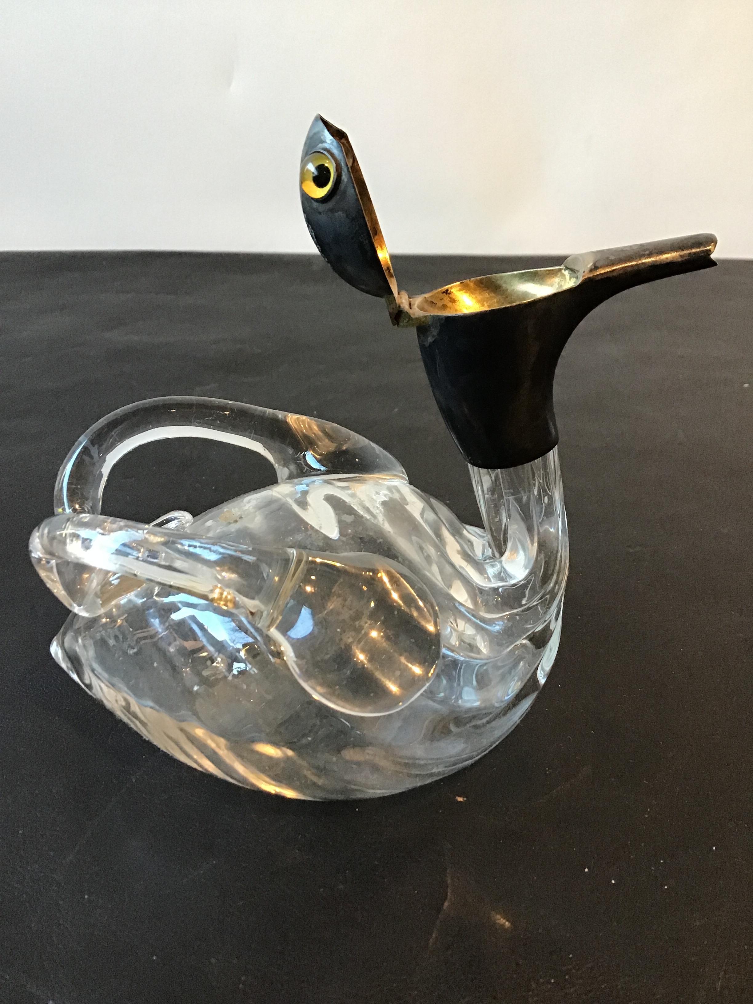 1940s Austrian Duck Decanter 4