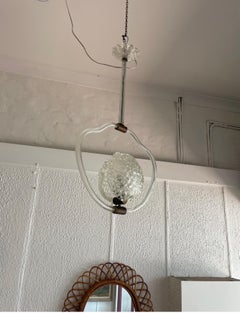 1940s Barovier & Toso Murano Shell Pendant