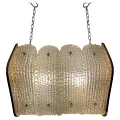 1940s Barovier&Toso Deco Appliques, set of 2