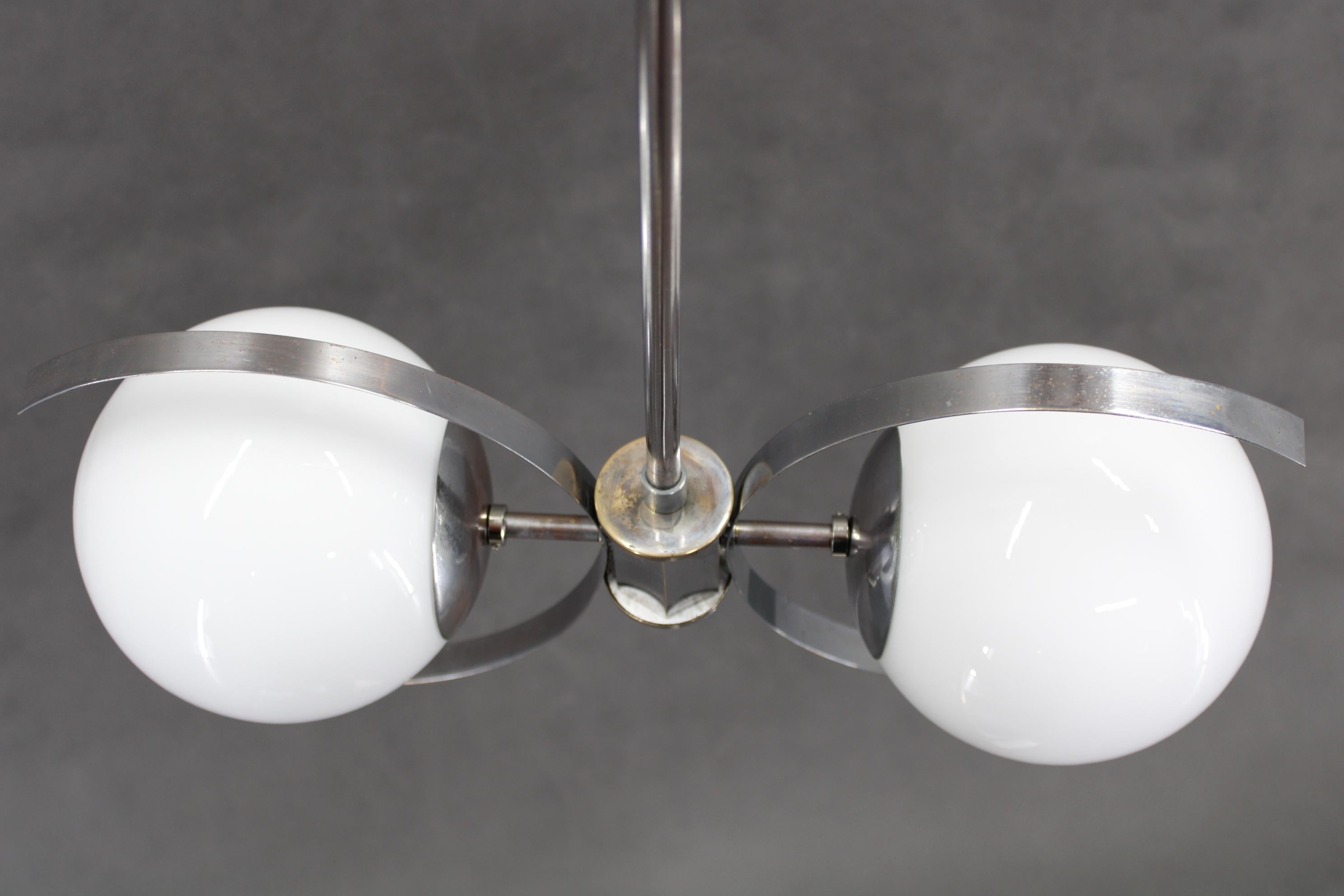 Lampadario Bauhaus del 1940, Cecoslovacchia in vendita 1