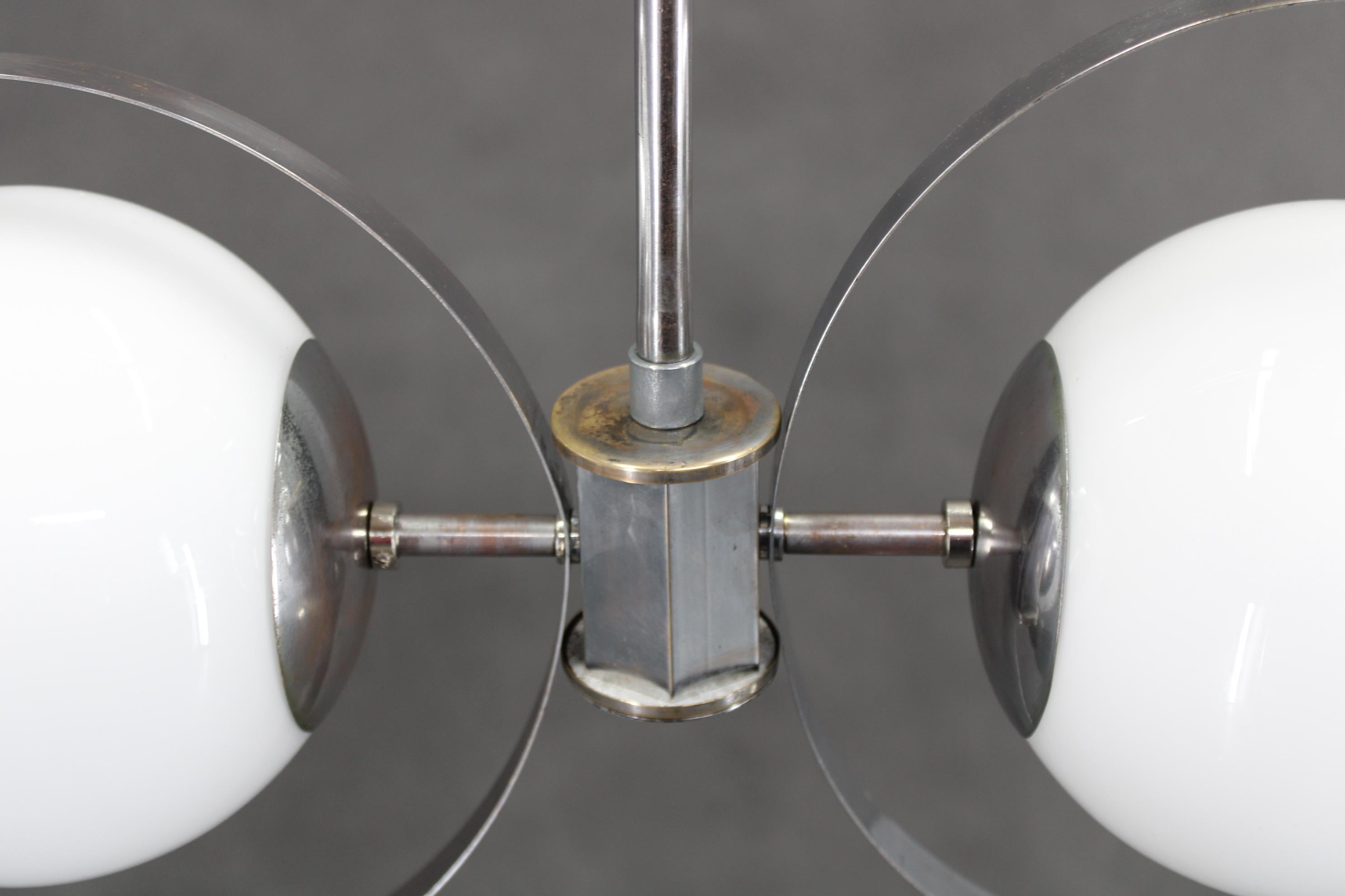 Lampadario Bauhaus del 1940, Cecoslovacchia in vendita 2