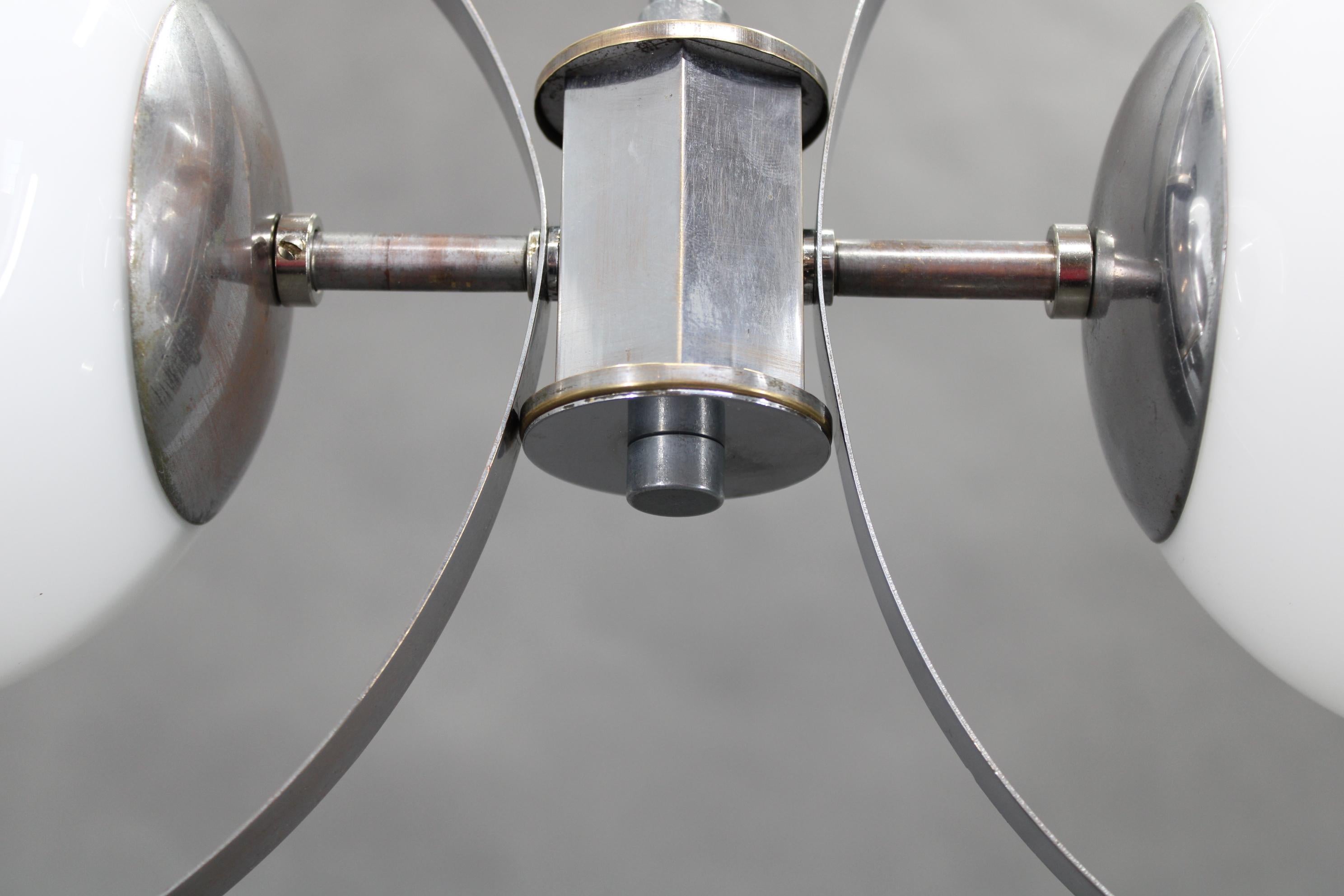 Lampadario Bauhaus del 1940, Cecoslovacchia in vendita 3