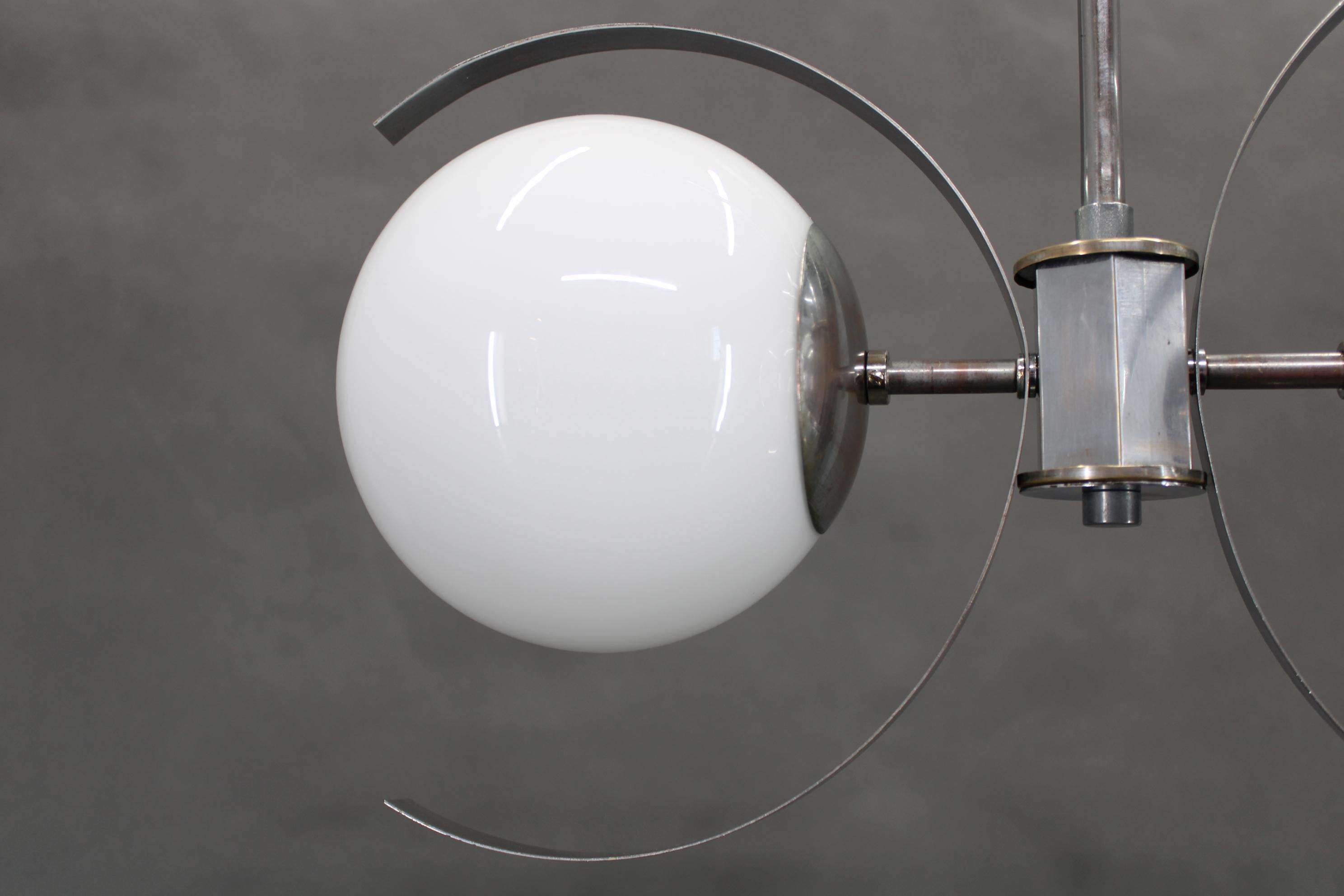 Lampadario Bauhaus del 1940, Cecoslovacchia in vendita 4