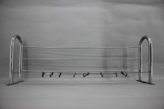 1940s Bauhaus Coat Hanger Rack, Czechoslovakia