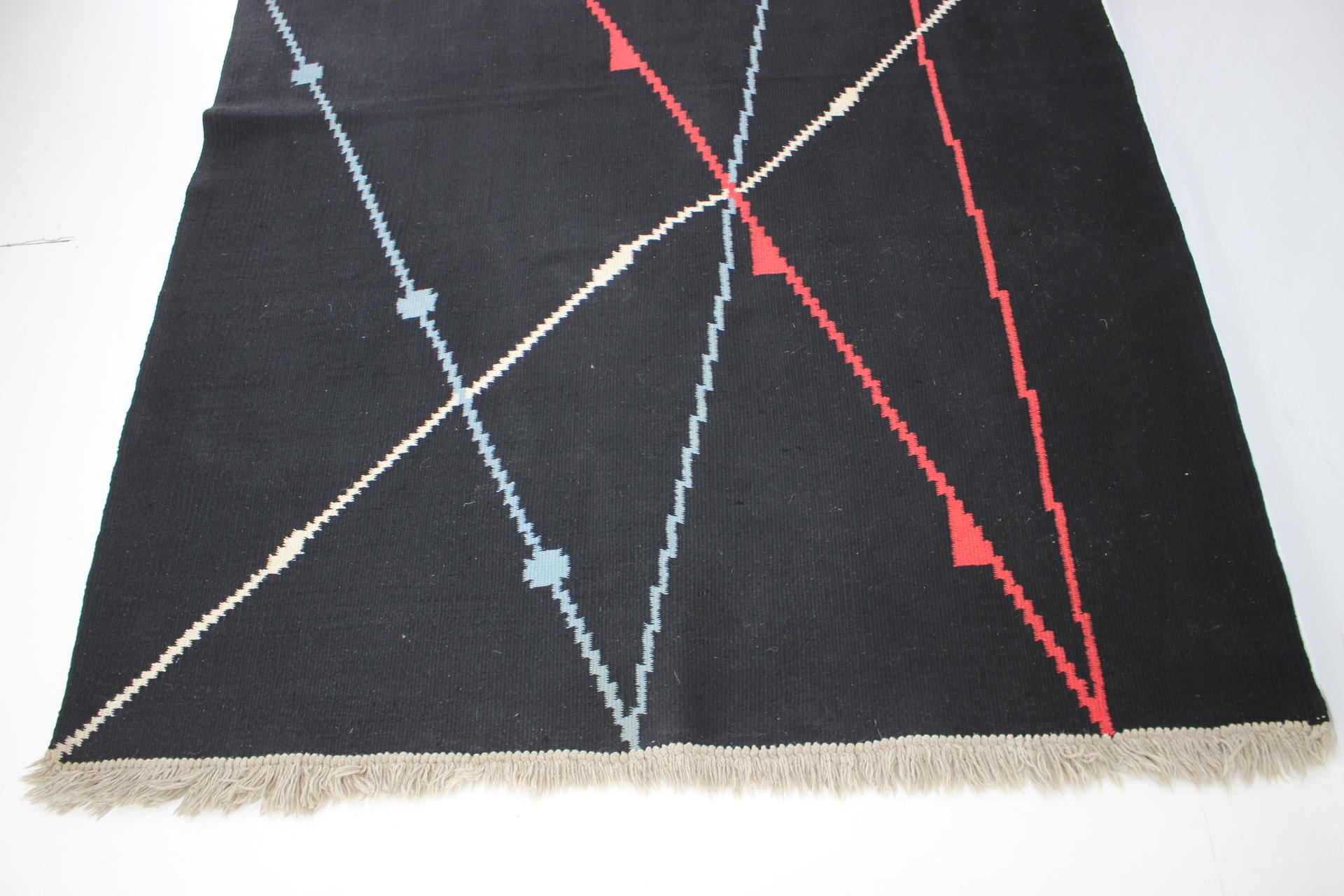 Mid-20th Century 1940s Bauhaus Geometric Carpet/Rug, Up to 2 Items Available For Sale