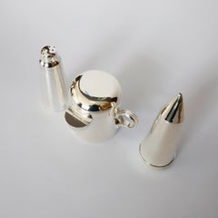 1940s Bauhaus, Salt, Pepper and Sugar Set, Made in Germany