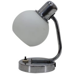 Lampada da tavolo Bauhaus degli anni '40, Cecoslovacchia