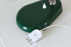 1940s Bauhaus Vintage Table Green Table Lamp