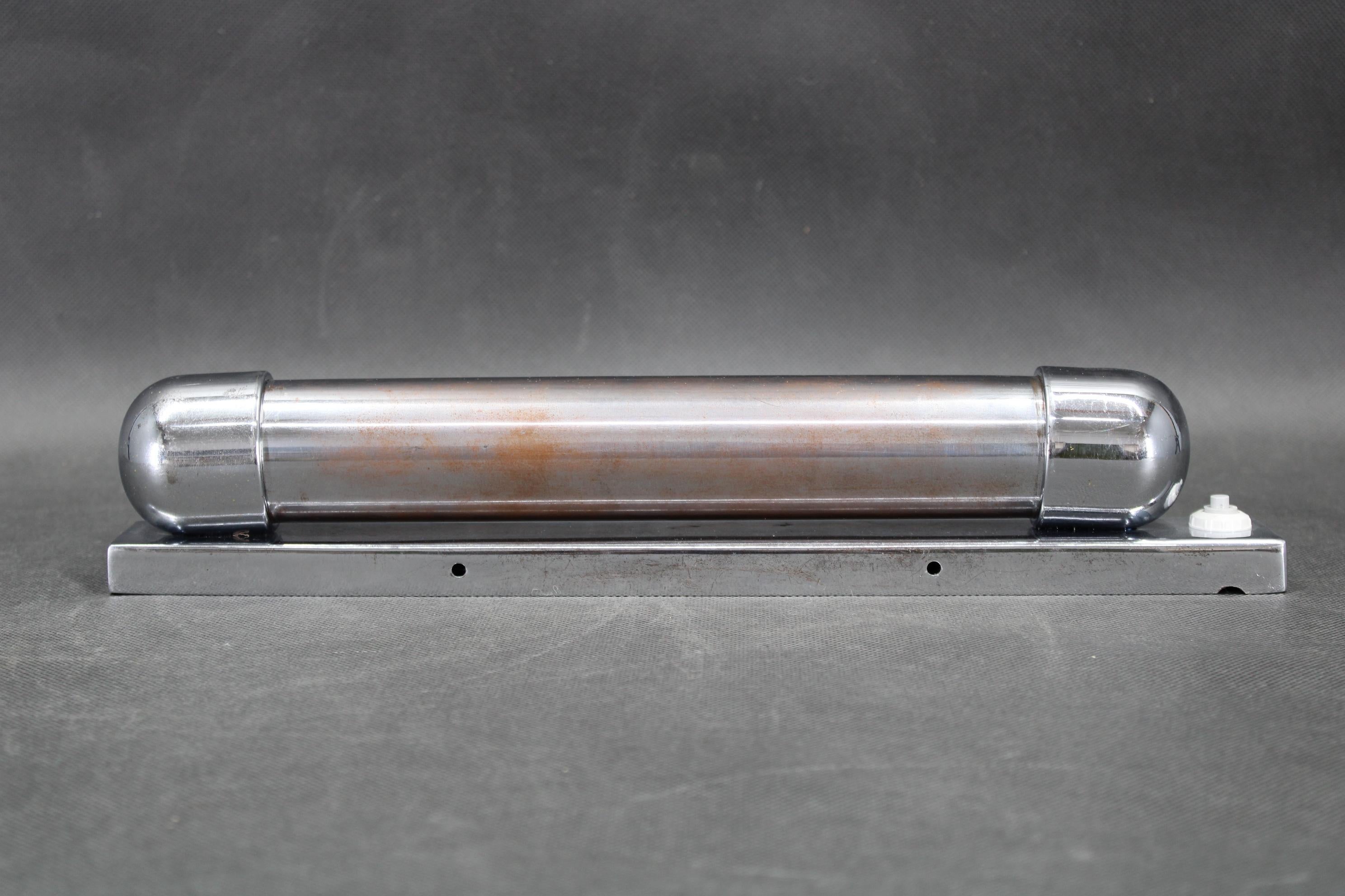 1940s Bauhaus Wall Light by Napako, Czechoslovakia For Sale 1