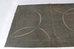 1940s Bauhaus Wool Rug , Czechoslovakia