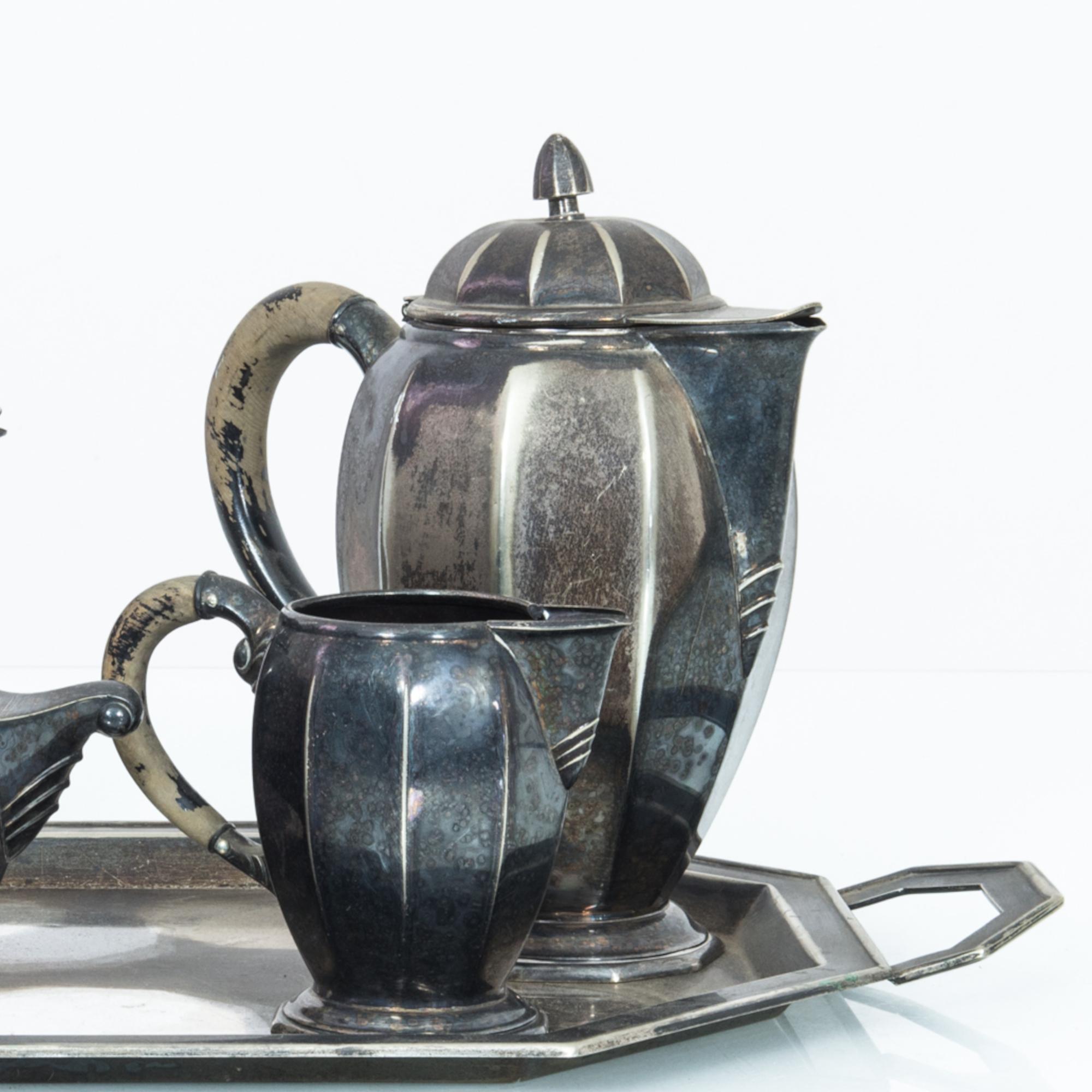 what to do with old silver plated tea set