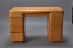 1940s Bentwood Mid-Century Modern Writing Desk by Paul Goldman for Plymold
